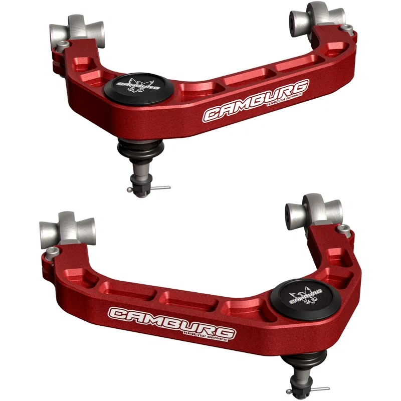 Camburg CAM-110235-RED, Ford F-150 21-25 KINETIK Series X-Joint XL Upper Control Arm Kit (RED)