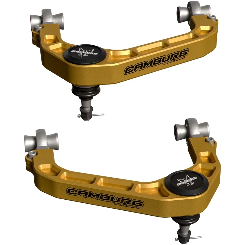 Camburg CAM-110235-GLD, Ford F-150 21-25 KINETIK Series X-Joint XL Upper Control Arm Kit (GOLD)