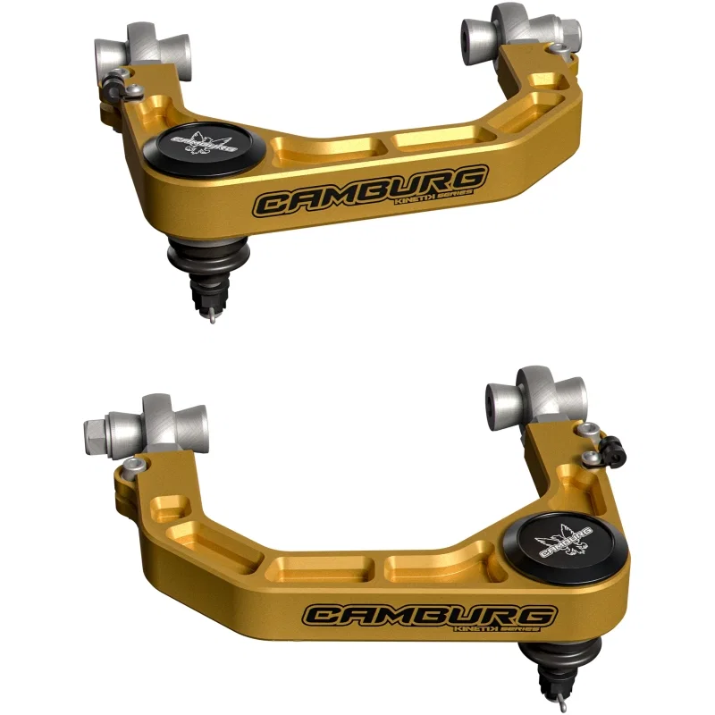 Camburg CAM-310186-GLD, Toyota 4Runner 03-24 - FJ Cruiser 07-14 KINETIK X-Joint XL Upper Control Arm Kit (GOLD)