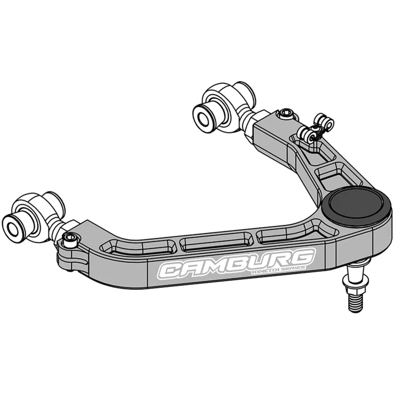Camburg CAM-210099-GRY, Chevy/GMC 1500 2WD/4WD 19-23 KINETIK V2 Performance Billet Uniball Upper Arms