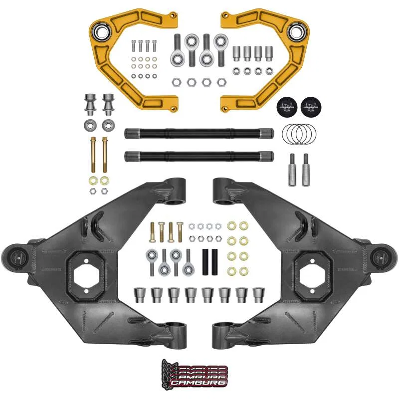 Camburg CAM-110243-K-GLD, 21-25 Ford Bronco 21-25 Trail Series L/T Kit w/ Axles (BILLET UCA) (GOLD)