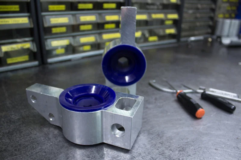 Superpro SPF4952K, 2012 Volkswagen Golf R Base Front Lower Inner Rearward Control Arm Bushing & Mount Assembly