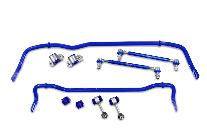 Superpro RCVAG033KIT, 2015 Audi A3 TDI Prestige Front / Rear 24mm & 22mm Adjustable Sway Bar and End Link Kit