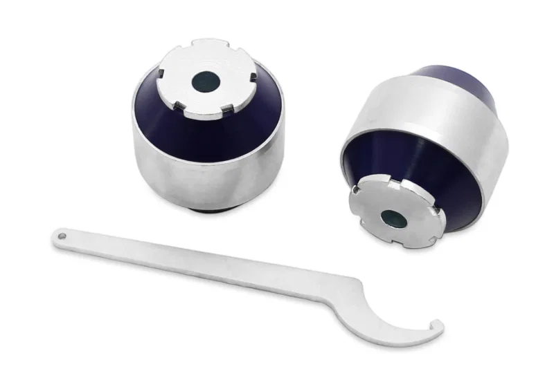 Superpro SPF5189XK, 2009 Audi Q5 Prestige Front Radius Arm-to-Chassis Mount Bushing Kit (w/ Caster Offset)