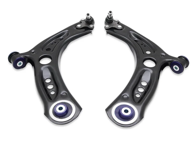 Superpro TRC1071, 2015 Volkswagen Golf Rear Base Front Control Arm Lower Assembly Kit (Add. Positive Caster)