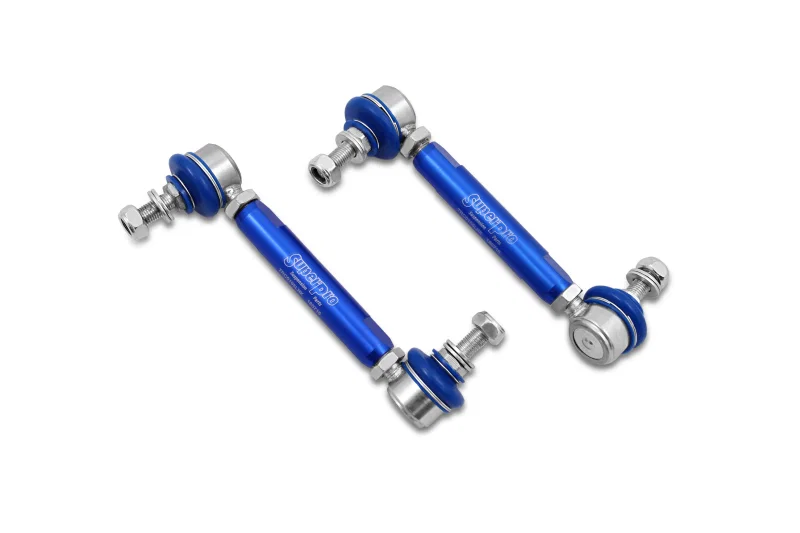 Superpro TRC10105, 1991 Toyota MR2 Turbo Rear HD Adjustable End Link Set (10mm Studs 160mm-205mm Length)