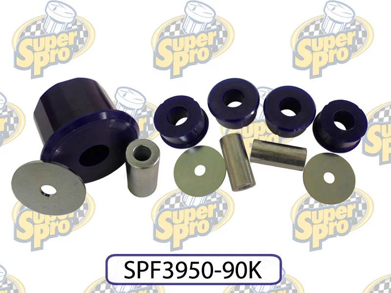 Superpro SPF3950-90K, 2011 BMW 128i Base Rear Differential Mount Bushing Set (Motorsport)