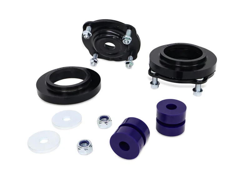 Superpro RS003K, 08-21 Toyota Land Cruiser Upper Strut mount Set - Front