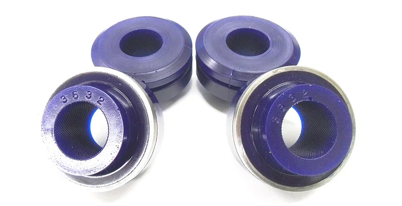 Superpro SPF3632K, 1994 Land Rover Discovery Base Front Rearward Radius Arm-to-Chassis Mount Bushing Set