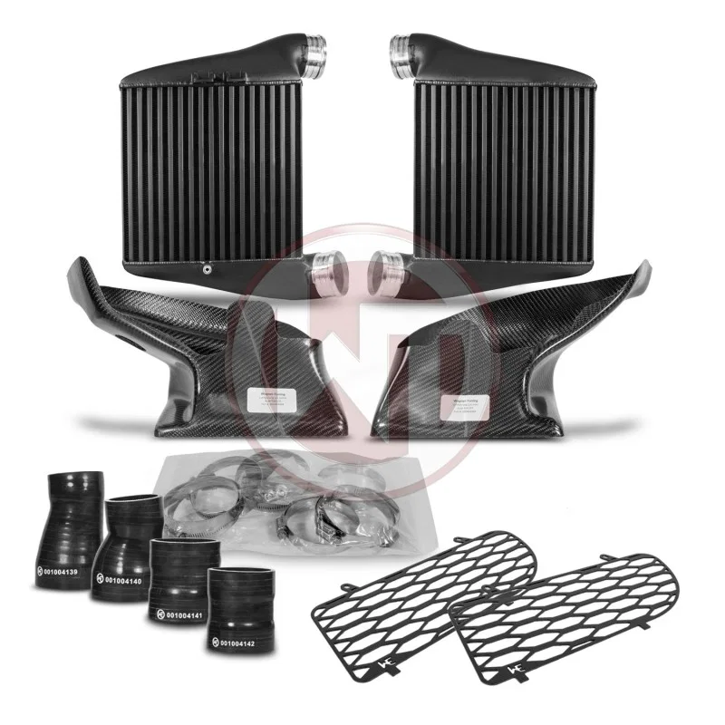 Wagner Tuning 200001140.KKIT, Audi A4/RS4 B5 Competition EVO2 Intercooler Kit w/Carbon Air Shroud