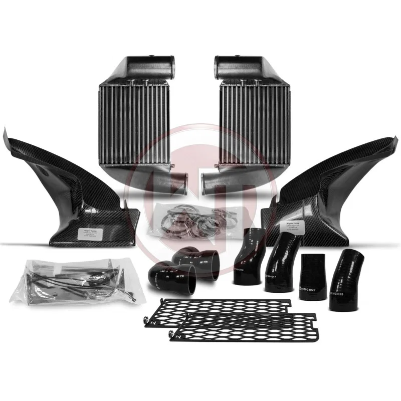 Wagner Tuning 200001010.KKIT, Audi RS6+ 4B (US Model) Competition Gen2 Intercooler Kit w/Carbon Air Shroud