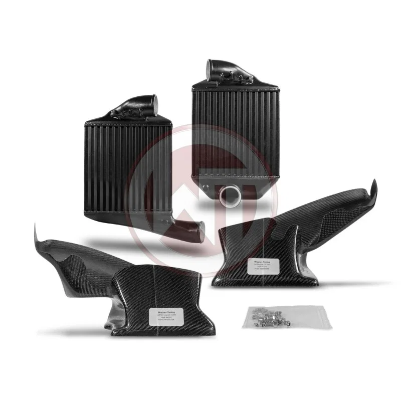 Wagner Tuning 200001006.KKIT, Audi S4 B5/A6 2.7T Competition Intercooler Kit w/Carbon Air Shroud