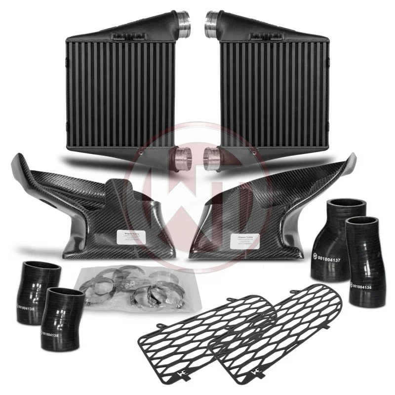 Wagner Tuning 200001139.KKIT, Audi RS4 B5 Gen 2 Competition Intercooler Kit w/Carbon Air Shroud