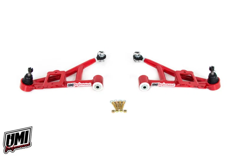 UMI Performance 2307-B, 93-02 GM F-Body Tubular Front Lower A-Arms- Delrin Street