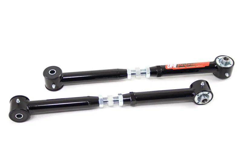 UMI Performance 1061-B, 05-14 Ford Mustang On Car Adjustable Control Arms- Poly/Roto-Joint