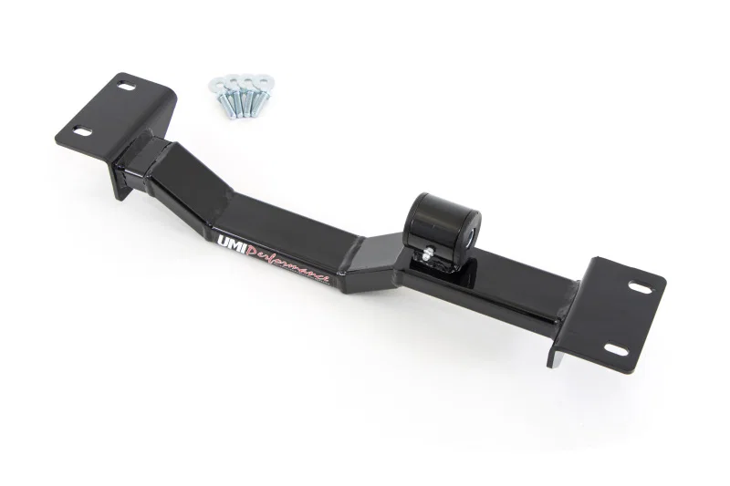 UMI Performance 2202AS-B, Front Tunnel Mount Brace for UMI torque arm #2202. For long tube header set-ups
