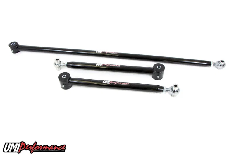 UMI Performance 201621-B, 82-02 GM F-Body Single Adjustable Lower Control Arms and Panhard Bar Kit