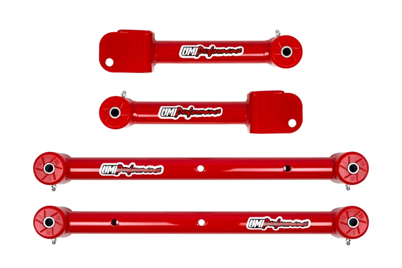 UMI Performance 301516-R, 78-88 GM G-Body Tubular Upper & Lower Control Arms Kit