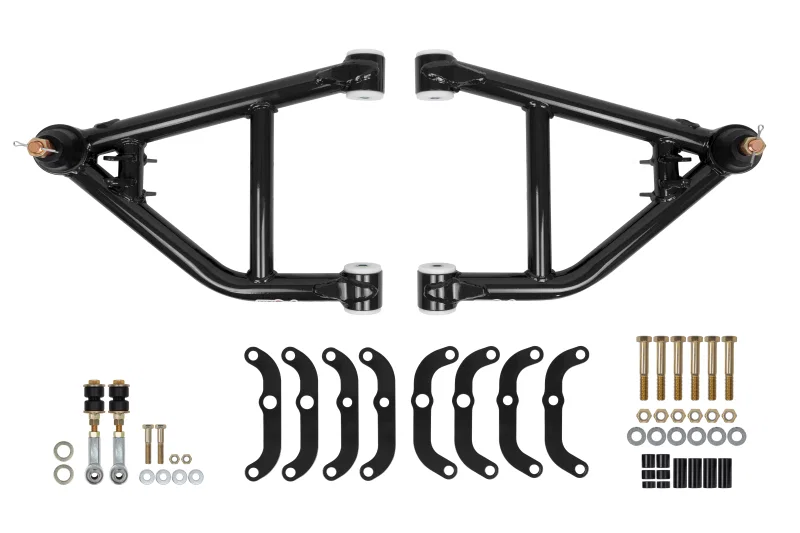 UMI Performance 4062-1-B, 64-72 GM A-Body Tubular Lower Front A-Arms Corner Max Tall Ball Joint