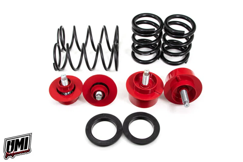 UMI Performance 206575-3-R, 82-92 GM F-Body Front and Rear Weight Jack Kit Race