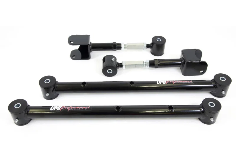UMI Performance 401526-B, 64-67 GM A-Body Lower Control Arm & Adjustable Upper Control Arm Kit