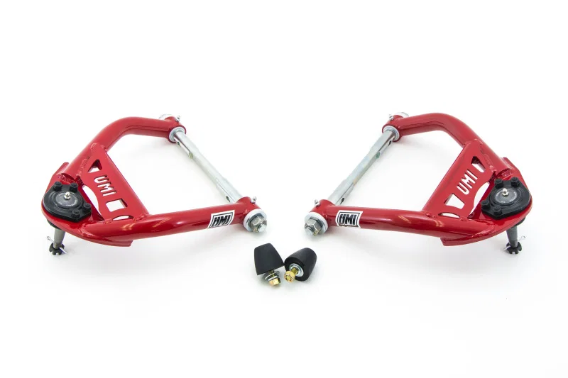 UMI Performance 4033-1-R, 64-72 A-Body Tubular Front Upper A-arms 1/2in Taller Ball Joints