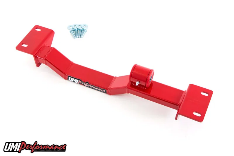 UMI Performance 2202AS-R, Front Tunnel Mount Brace for UMI torque arm #2202. For long tube header set-ups