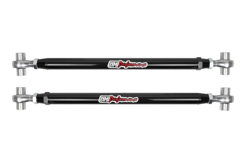 UMI Performance 4023CM-B, 64-72 GM A-Body Adjustable Lower Control Arms Rod Ends CrMo