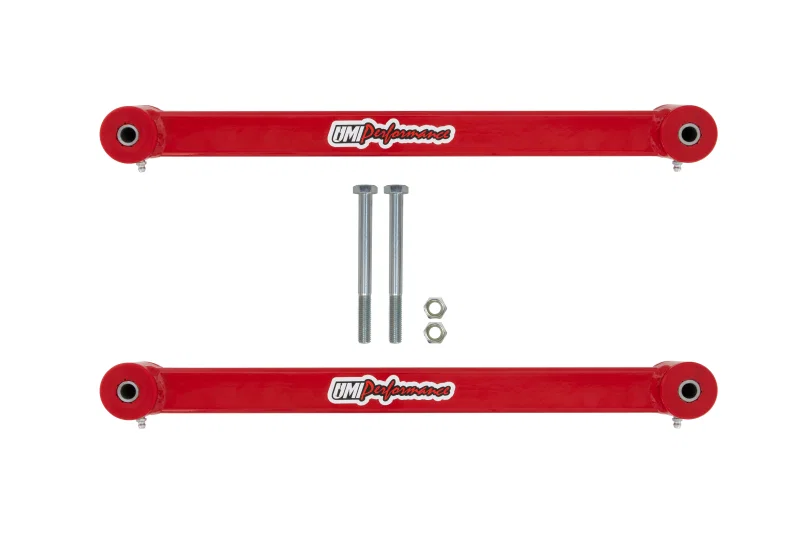 UMI Performance 2543-R, 16-24 Chevrolet Camaro Alignment Toe Arm - Red