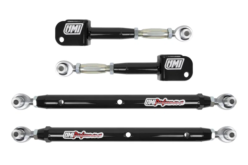 UMI Performance 402719-B, 64-67 GM A-Body Double Adjustable Upper & Lower Rear Control Arms