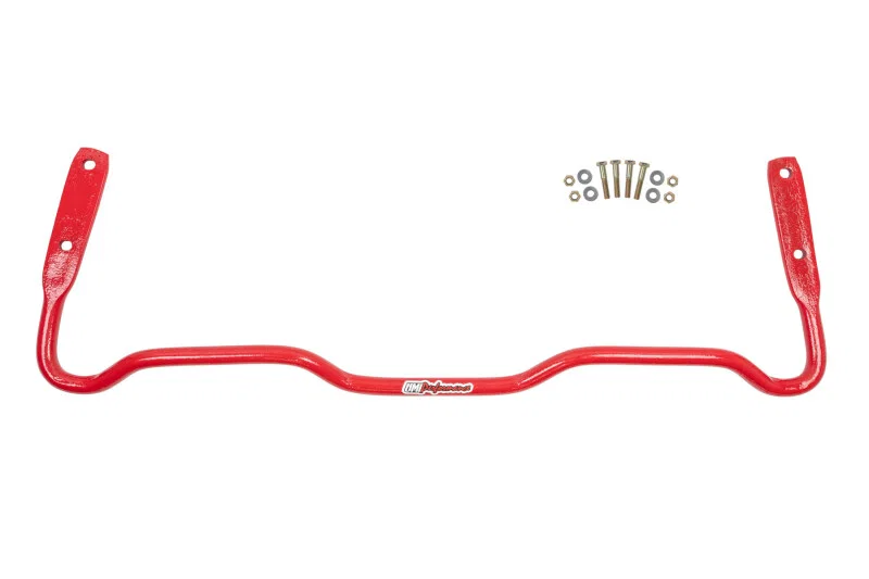 UMI Performance 3634-R, 78-96 GM B-Body Solid Rear Sway Bar - Red