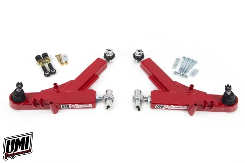UMI Performance 2309-R, 93-02 GM F-Body Boxed Adjustable Lower A-Arms Rod Ends