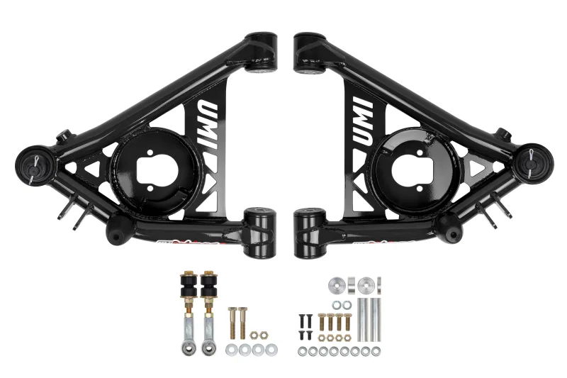 UMI Performance 3031-B, 82-92 F-Body 78-88 G-Body S10 Tubular Front Lower A-Arms Poly