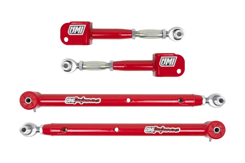 UMI Performance 401419-R, 64-67 GM A-Body Adjustable Upper & Lower Control Arm Kit