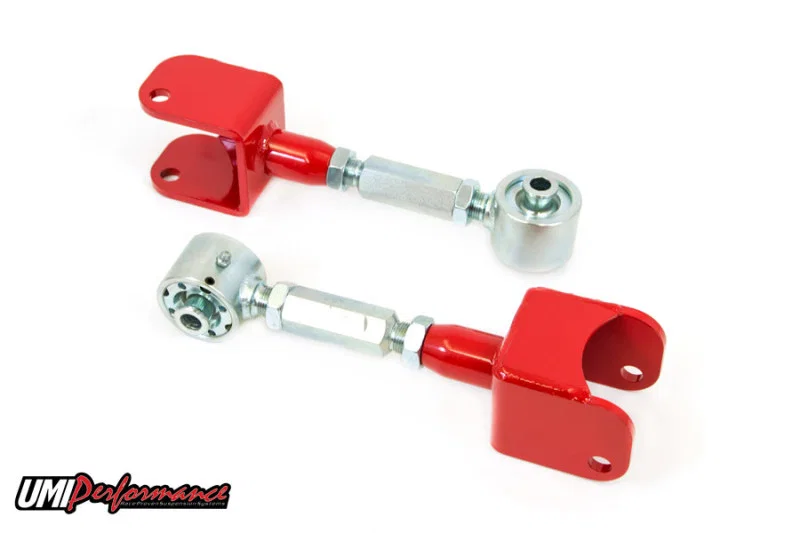 UMI Performance 3624-R, 91-96 Impala SS Adjustable Extended Length Upper Control Arms - Roto-Joints for Chevrolet