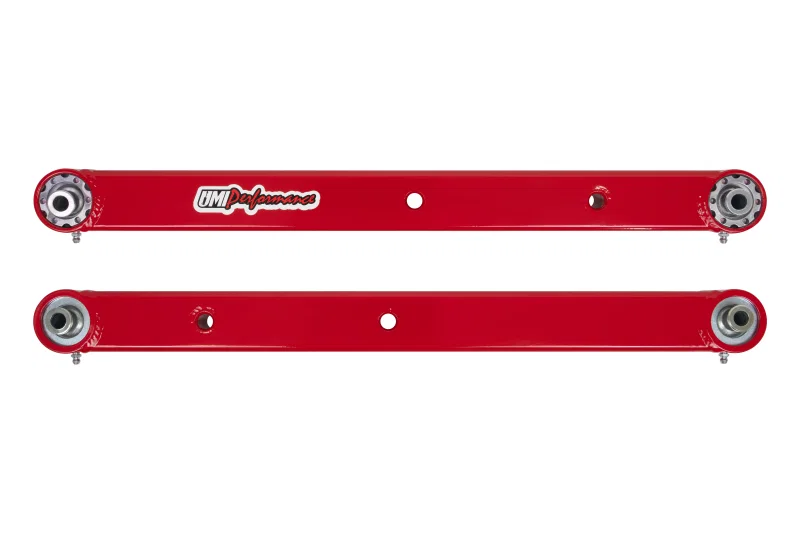 UMI Performance 4042-R, 64-72 A-Body Boxed Lower Control Arms- w/ Dual Roto-Joints