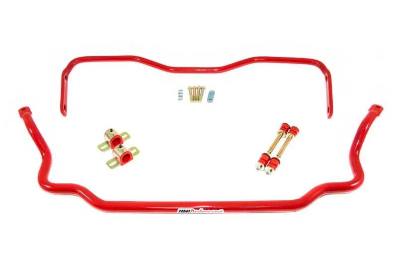 UMI Performance 303534-R, 78-88 GM G-Body Solid Front & Rear Sway Bar Kit