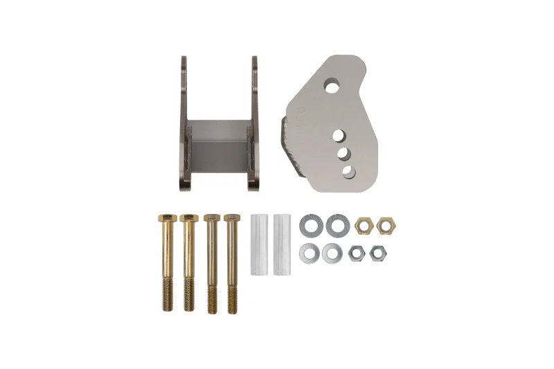 UMI Performance 4010, 64-72 GM A-Body Rear Lower Control Arm Relocation Brackets- Weld In