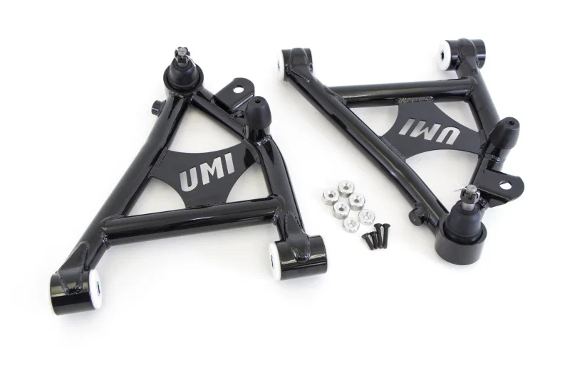 UMI Performance 2052-B, 82-92 GM F-Body Front Lower A-arms Delrin Coilover Specific