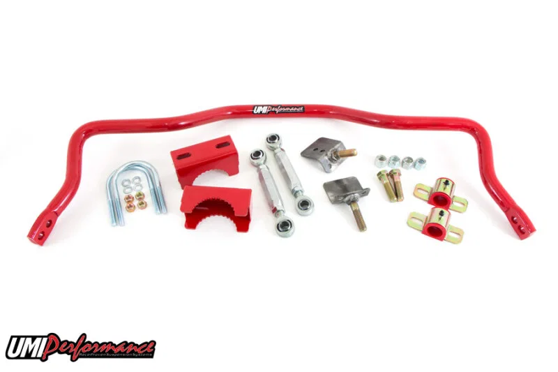 UMI Performance 2245-300-B, 82-02 GM F-Body Rear Drag Sway Bar- 3in Axle Tubes