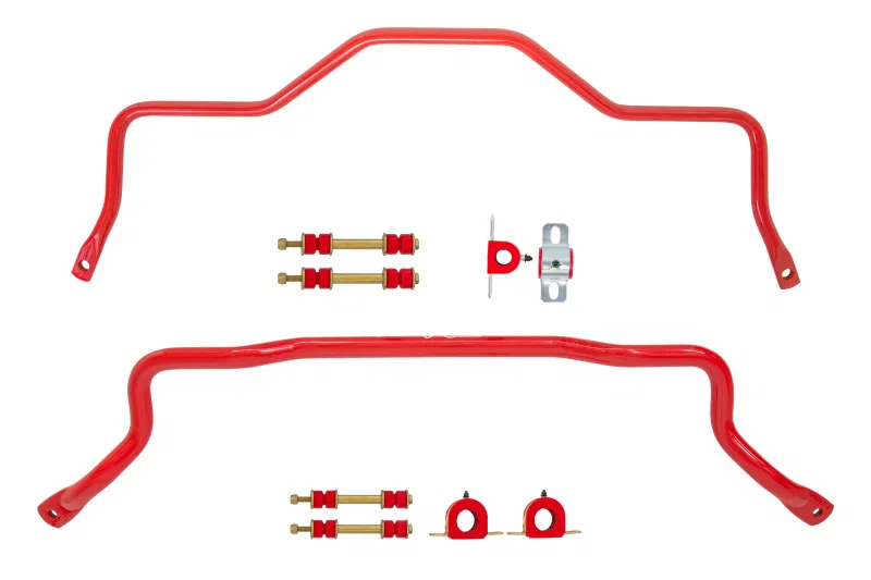 UMI Performance 211213-R, 93-02 GM F-Body Front and Rear Sway Bar Kit Tubular