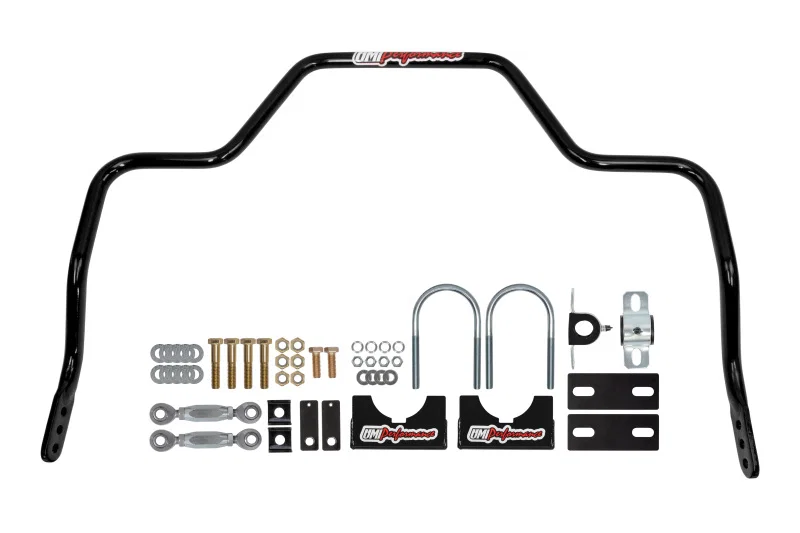 UMI Performance 6580-B, 15-24 Ford F-150 1in Solid Rear Sway Bar - Black