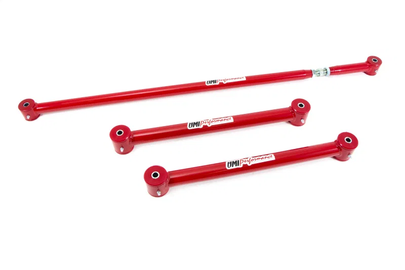 UMI Performance 201529-R, 82-02 GM F-Body Lower Control Arms & On-Car Adjustable Panhard Bar Kit