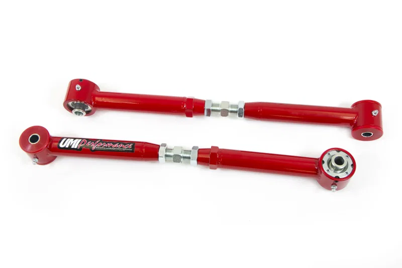 UMI Performance 1061-R, 05-14 Ford Mustang On Car Adjustable Control Arms- Poly/Roto-Joint