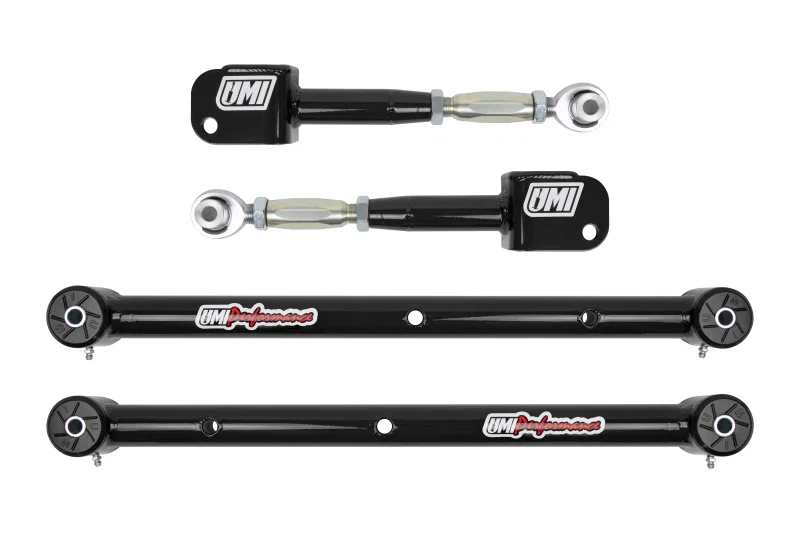 UMI Performance 401519-B, 64-67 GM A-Body Lower Control Arm & Adjustable Upper Control Arm Kit