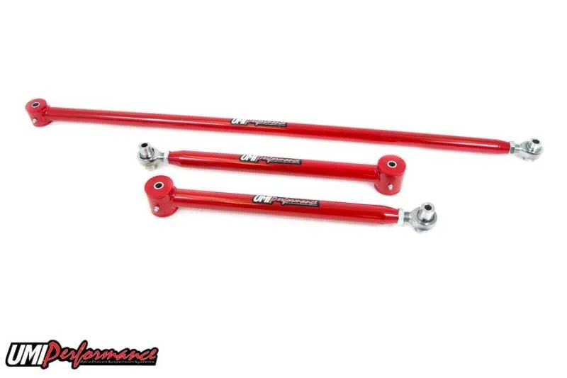 UMI Performance 201621-R, 82-02 GM F-Body Single Adjustable Lower Control Arms and Panhard Bar Kit