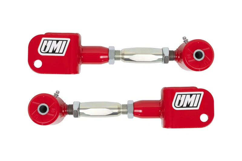 UMI Performance 4025-R, 68-72 GM A-Body Adjustable Upper Control Arms- Poly Bushings