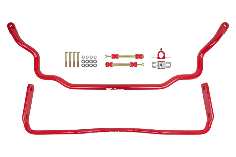 UMI Performance 403534-R, 64-72 GM A-Body Solid Front and Rear Sway Bar Kit