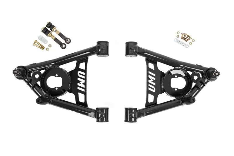 UMI Performance 4031-R, 64-72 GM A-Body Tubular Front Lower A-Arms Polyurethane Bushings