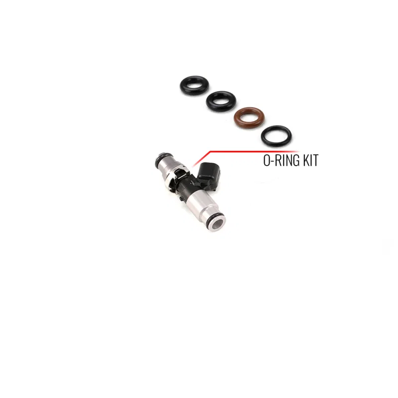 Injector Dynamics SK.60.14.14B, O-ring/Seal Service Kit for Injector w/ 14mm Top ADPT and 14mm Clear Bottom ADPT
